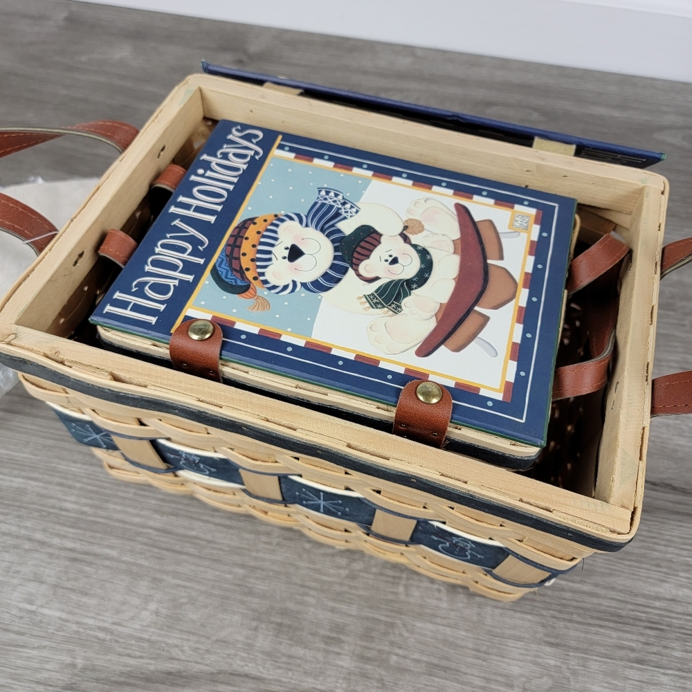Happy Holidays Woven Baskets by CMI HENTON - Picture 15 of 16